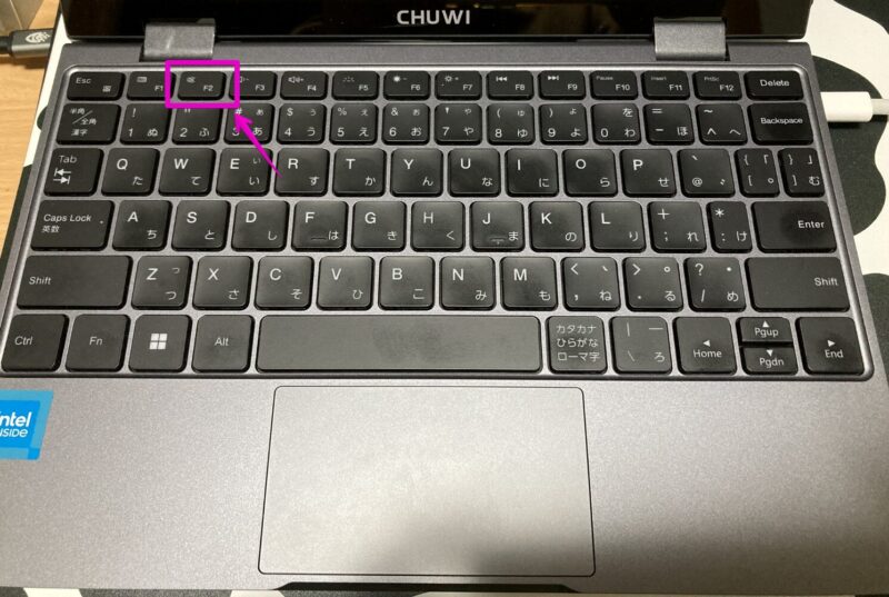 新品 CHUWI MiniBook X 最新版 N100 日本語キーボード - デスクトップ型PC